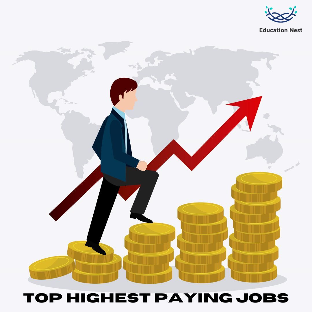 top highest paying jobs illustration