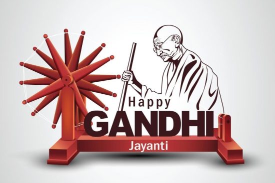 happy Gandhi jayanti