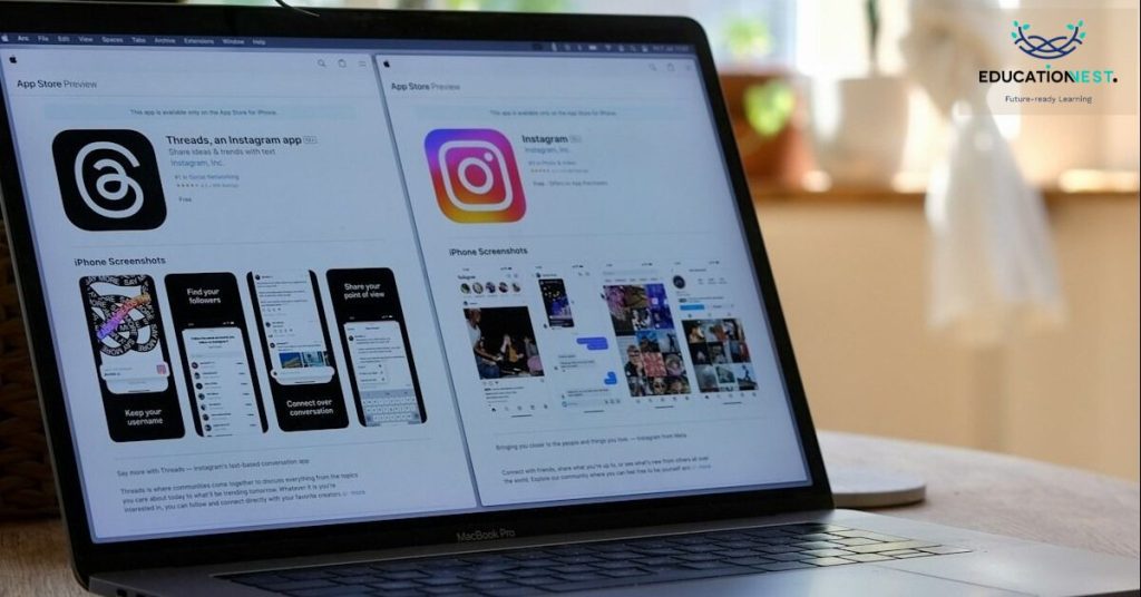 Image of using Instagram for social media marketing, focusing on increasing business reach and audience engagement.