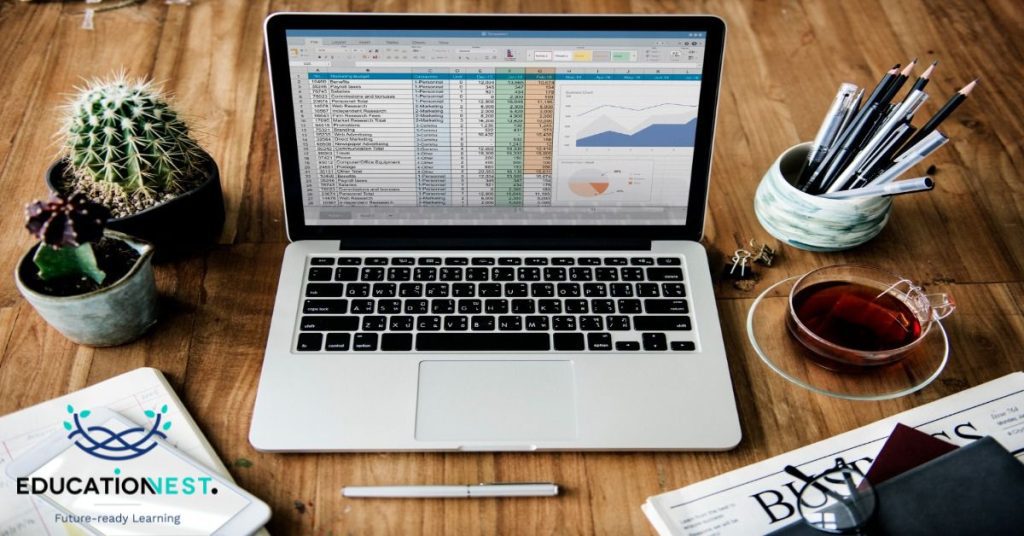 Image depicting how to use Microsoft Copilot with Excel for data analysis and creating visualizations.
