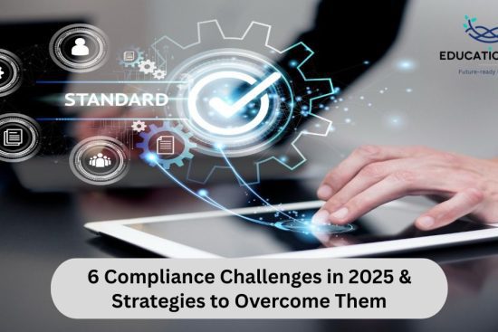 Image illustrating corporate compliance challenges in 2025 and strategies to address them.