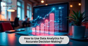 Image illustrating data analytics for decision making in various industries and businesses.