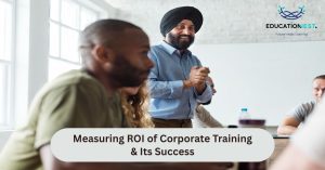 Visual representation of corporate training ROI analysis