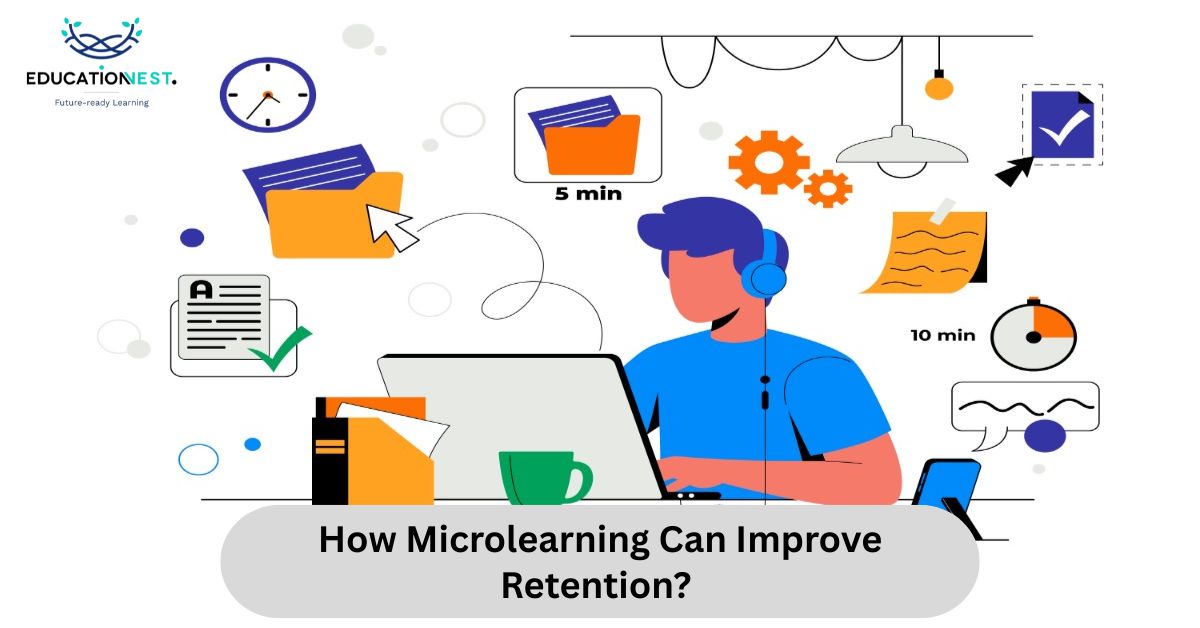 Image illustrating how microlearning in corporate training can enhance retention