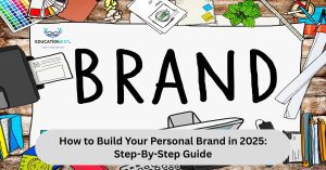 Image illustrating steps to build your personal brand in 2025.
