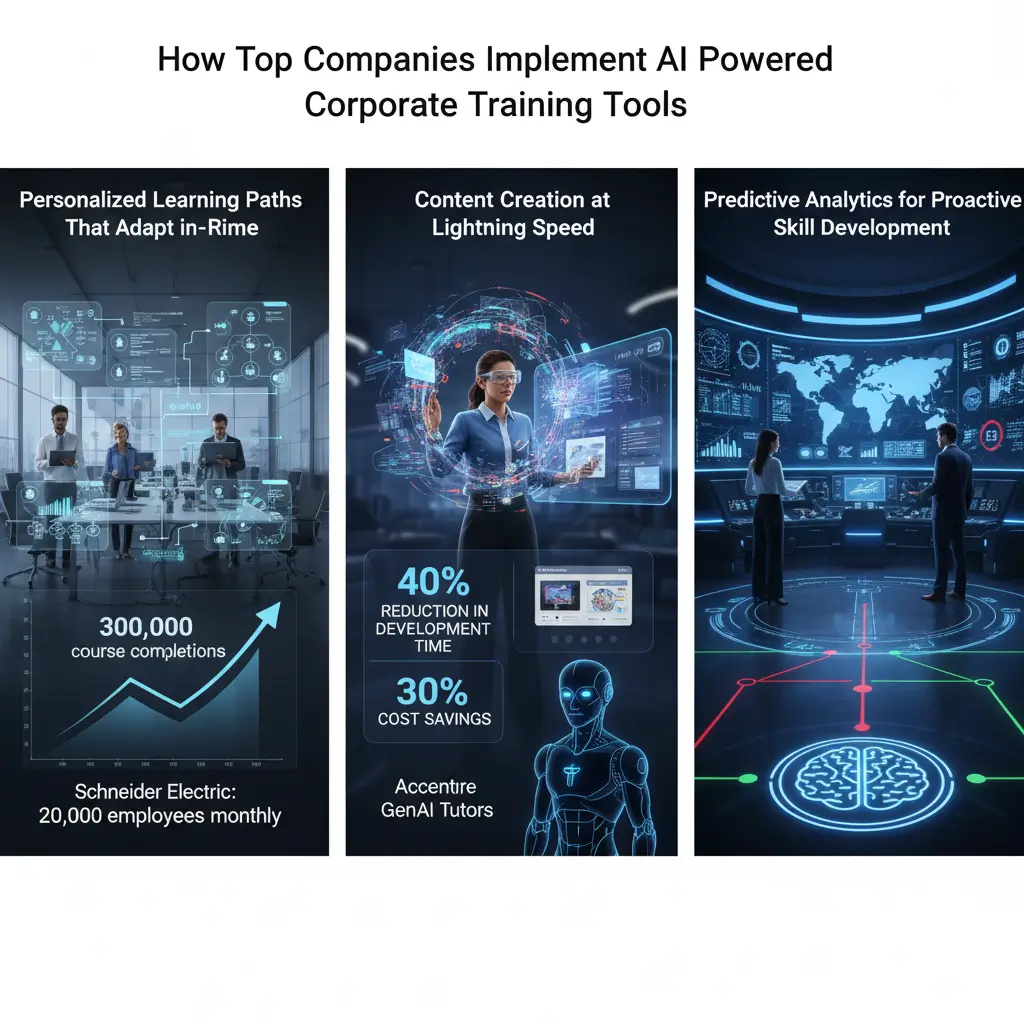 How Top Companies Implement AI Powered Corporate Training in AI Tools