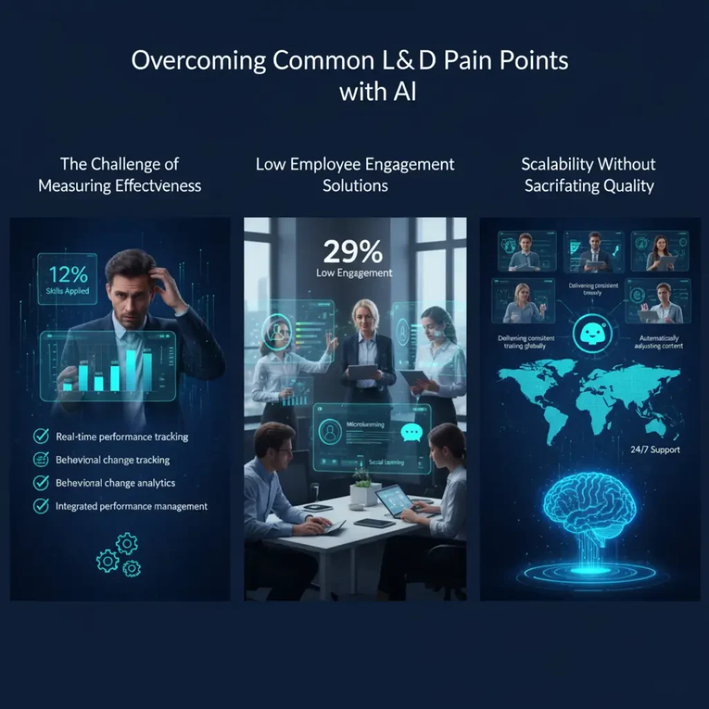 Overcoming Common L&D Pain Points with AI