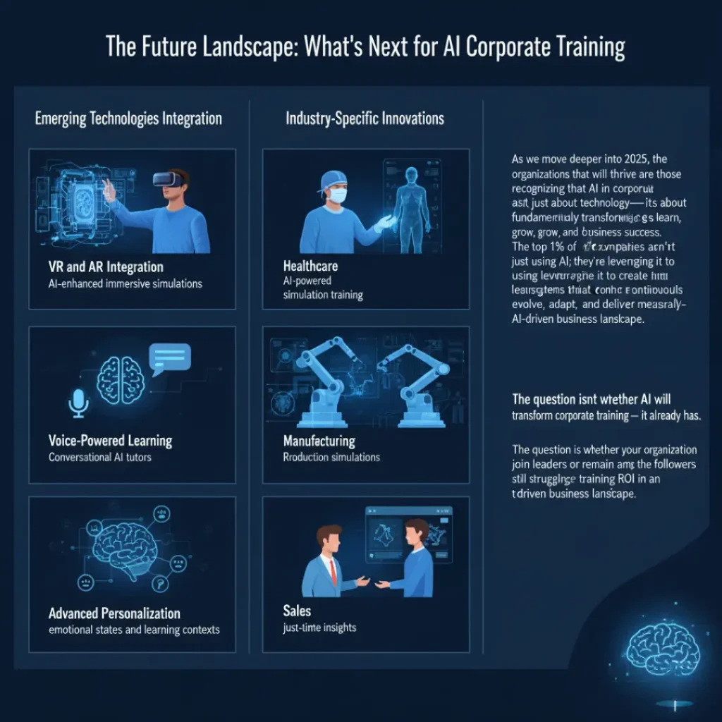The Future Landscape: What's Next for AI Corporate Training