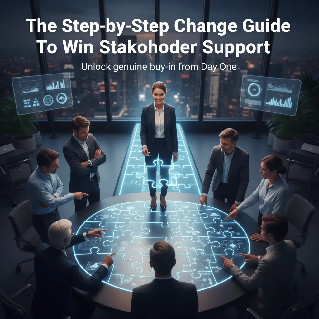 The Step-by-Step Change Guide To Win Stakeholder Support