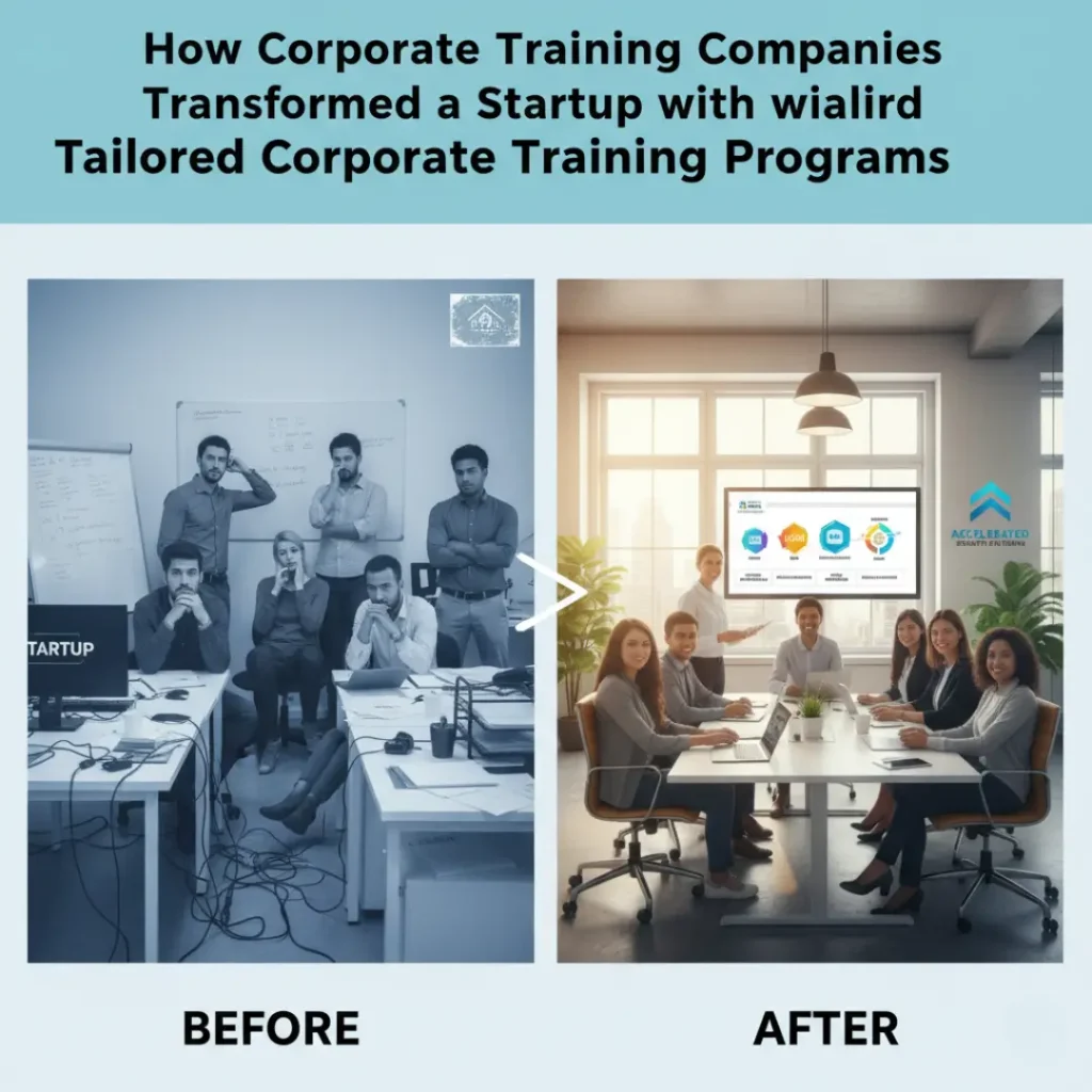 How Corporate Training Companies Transformed a Startup with Tailored Corporate Training Programs